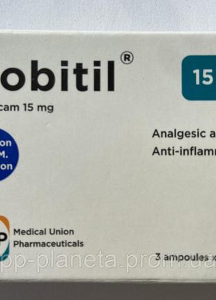 Mobitil Мобитил. Противовоспалительный препарат. 3 ампулы Египет