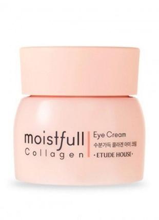 Etude House Moistfull Collagen Eye Cream Увлажняющий крем с ко...