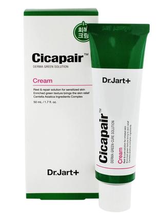 Регенерирующий крем-антистресс Dr.Jart+ Cicapair Derma Green S...