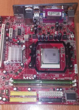 MSI K9VGM-V (sAM2, VIA K8M890)+Athlon 64 x2 5000B+2Gb