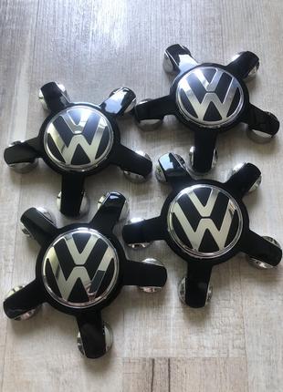 Колпачки заглушки с логотипом VW для дисков от Audi 4F0 601 165 N