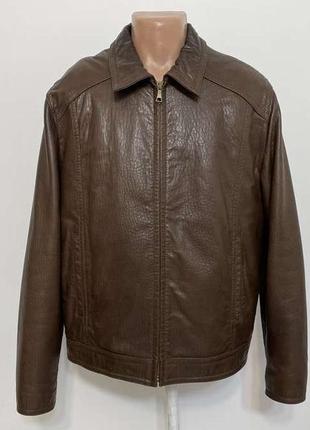 Куртка кожаная wilsons leather, с подстежкой, thinsulate, l-xl...