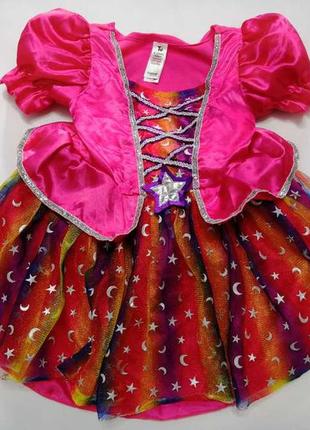 Платье  карнавальное, детское, tu, 9-12 месяцев. как новое!