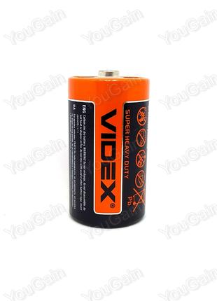 Батарейка солевая VIDEX "D" R20P