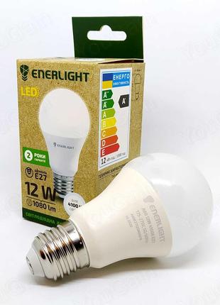 Лампа світлодіодна ENERLIGHT A60 12 Вт 4100K E27