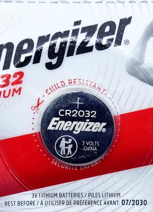 Батарея литиевая CR2032 Energizer