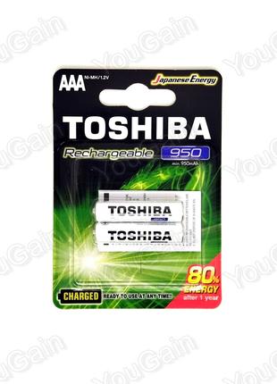 Аккумулятор TOSHIBA Ni-Mh AAA 950 мA/ч (за 1шт)