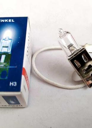 Лампа галогеновая Н3 Pk22s HENKEL 24В 100 Вт