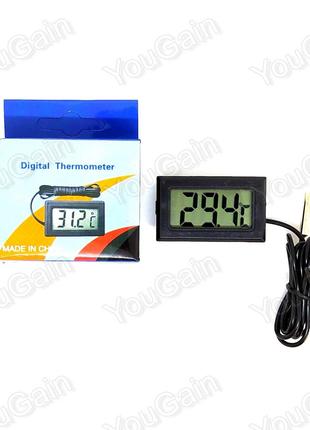 Термометр цифровий з виносним датчиком WSD-10