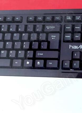 Беспроводная клавиатура+мышь HAVIT HV-KB653GCM USB