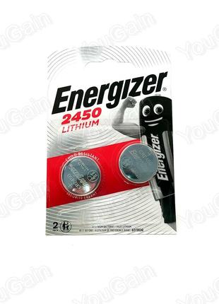 Батарея літієва CR2450 Energizer (1 штука)