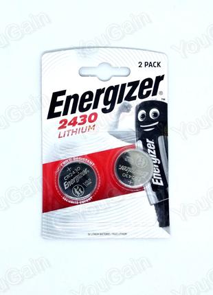 Батарея литиевая Energizer CR2430 (1 батарейка)
