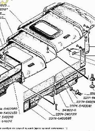 Обшивка на газель 3302