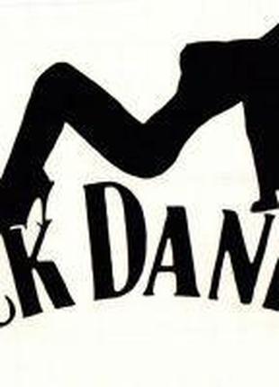 Виниловые наклейки " Jack Daniel`s " 26х40 см