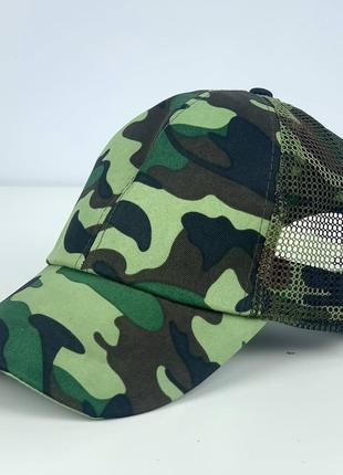 Військова кепка бейсболка з сіткою камуфляжна кепка ЗСУ польов...