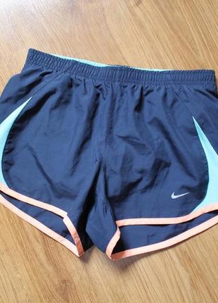 Беговые легкие шорты спортивные nike women dri-fit 5k tempo brief