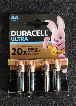 Батарейка пальчиккова АА 4шт Duracell