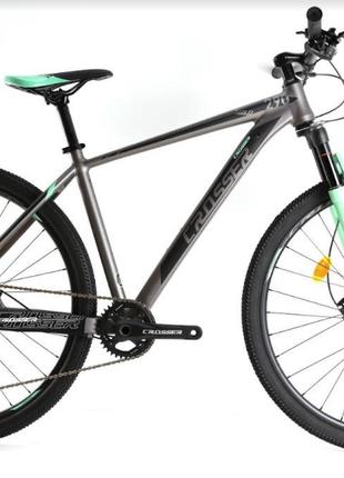 Горный велосипед Crosser 29*Solo*21 (21sSHIMANO+Hydra) зеленый
