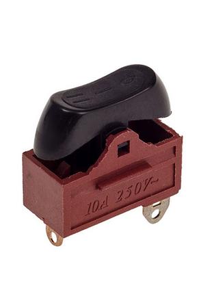 Переключатель режимов для фена 10A 250V (черная клавиша)