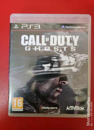 Игра Call of Duty Ghost PS3 Playstation 3 диск