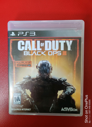 Гра диск Call of Duty Black Ops 3 ps3