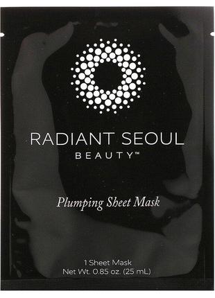 Тканевая маска для разглаживания морщин Radiant Seoul, Тайвань...