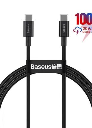 USB кабель Type-C на Type-C BASEUS Superior Series Fast Chargi...