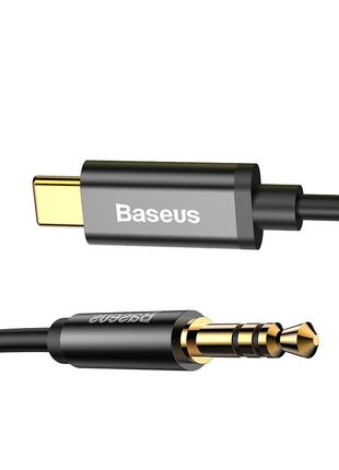 Кабель переходник Type-C на Mini-jack 3.5 (AUX) Baseus (1,2 м)...