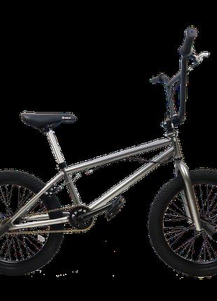 CROSS Велосипед CROSS BMX Flatland Light 2022 20" 10" Серебро