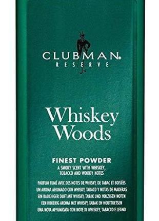 Пудра для тела Clubman Pinaud Whiskey Woods, 255 г