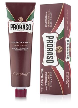 Крем для гоління Proraso nourish з сандалом, 150 мл