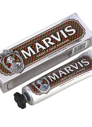 Паста зубна Marvis Sweet&Sour; Rhubarb Солодко-кислий ревінь, ...