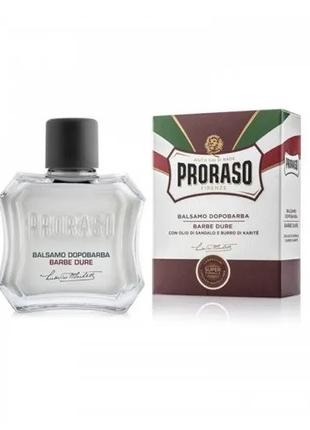 Бальзам после бритья Proraso after shave balm сoarseb, 400582,...
