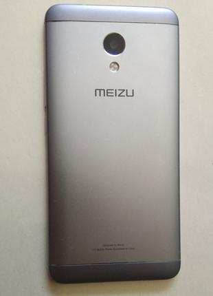 Крышка серая для Meizu M5s б.у. оригинал