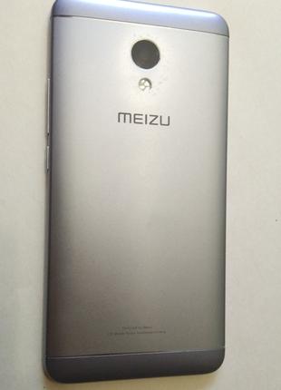 Крышка серая для Meizu M5s б.у. оригинал