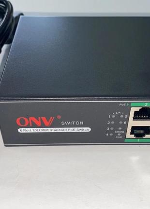 PoE коммутатор для видеонаблюдения ONV H1064PL