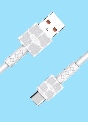 USB кабель Kaku KSC-293 USB - Type-C 1m - White