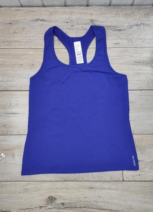 Жіноча спортивна майка кольору електрик decathlon