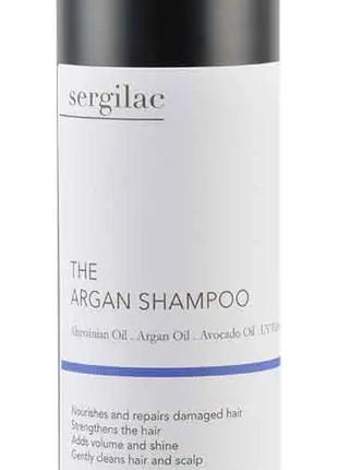 Шампунь для волос с аргановым маслом SERGILAC, 250 мл