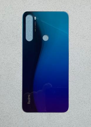 Задняя крышка для Redmi Note 8 Neptune Blue на замену синяя