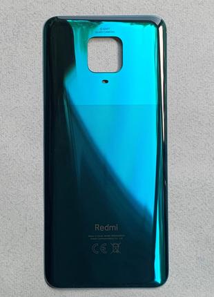 Задняя крышка для Redmi Note 9 Pro Tropical Green на замену зе...