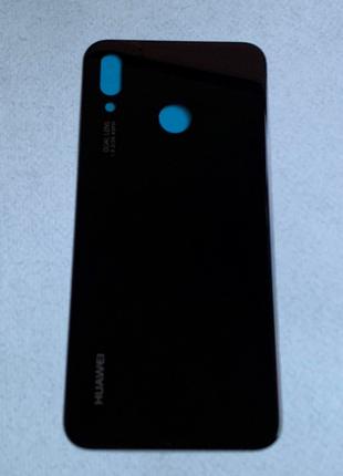 Задняя крышка для Huawei P20 Lite Black на замену чёрная