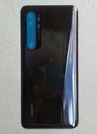 Задняя крышка для Xiaomi Mi Note 10 Lite Midnight Black на зам...