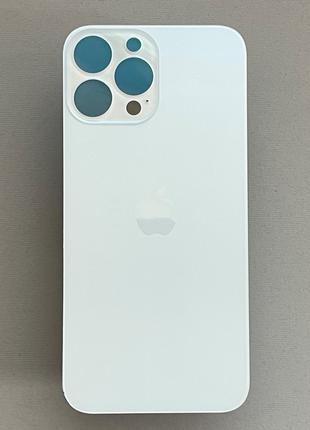 Задняя крышка для iPhone 12 Pro Max Silver белая на замену (ре...