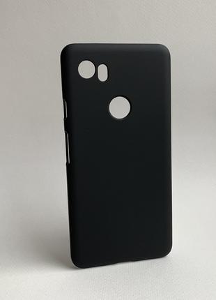 Google Pixel 2XL чехол (бампер) чёрный матовый