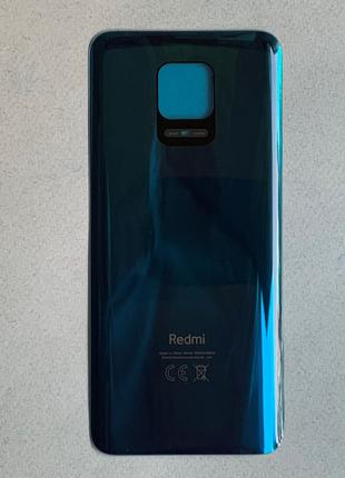 Задняя крышка для Redmi Note 9 Pro Aurora Blue на замену синяя