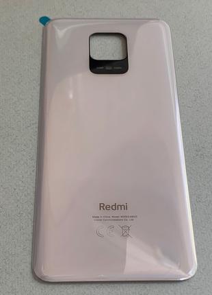 Задня кришка для Redmi Note 9S Glacier White на заміну біла