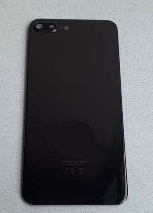 Задня кришка зі склом камери для iPhone 8 Plus Space Grey темн...