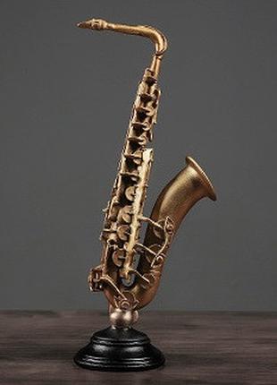 Статуэтка Модель музыкального инструмента саксофон, украшения ...