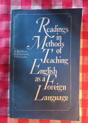 Readings in Method of Teaching English as a Foreign Language